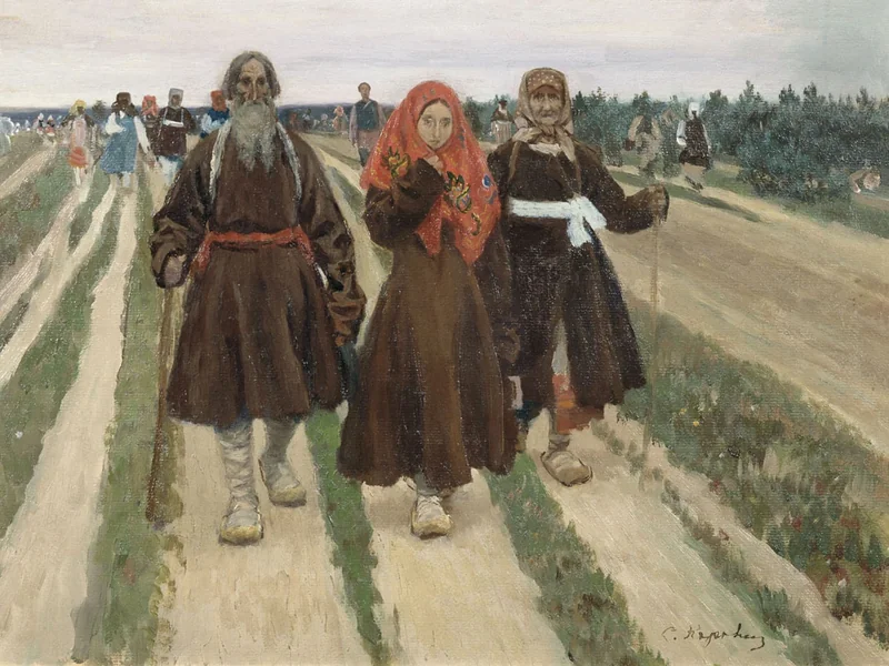 1858-Sergei Alekseyevich Korovin - Pentecoste